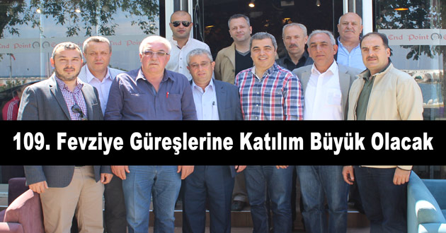 109. Fevziye Güreşlerine Katılım Büyük Olacak