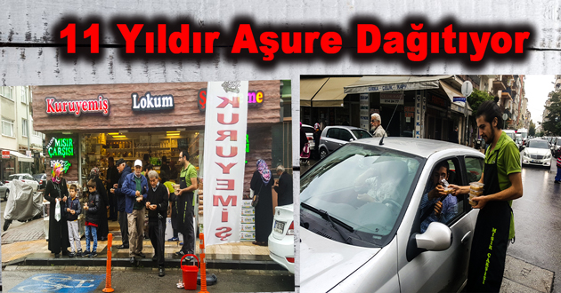 11 Yıldır Aşure Dağıtıyor