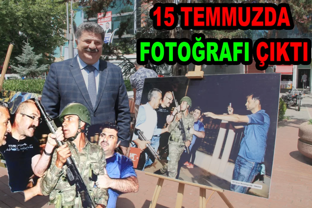 15 TEMMUZ DA TRT ÖNÜNDE İDİK