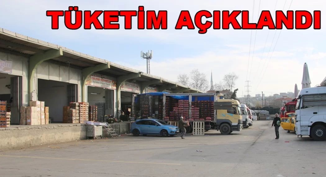 16 BİN 323 TON TÜKETTİK