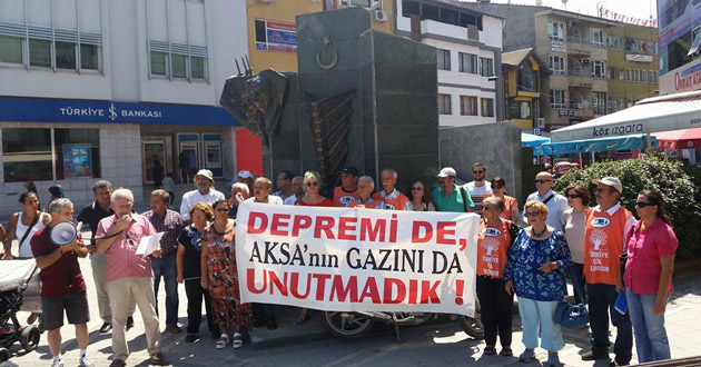 17 Ağustos Depremini de Gazını da Unutmadık