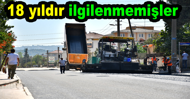 18 yıllık Asfalt sorunu çözülüyor