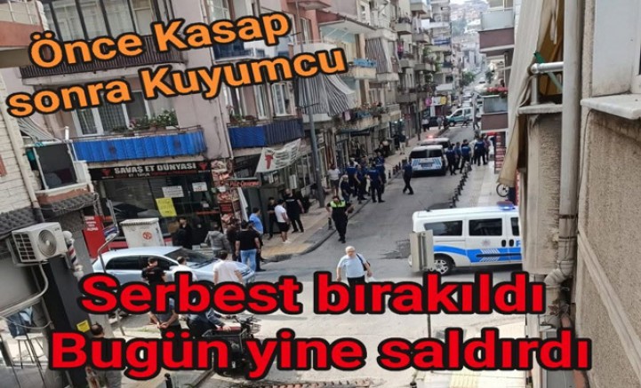 2 KİŞİYİ YARALAYAN ŞÜPHELİ, SERBEST KALDIKTAN SONRA BİR KİŞİYİ DAHA YARALADI