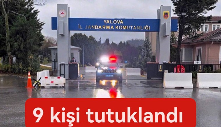 22 MİLYONLUK SİBER VURGUNDA 9 KİŞİ TUTUKLANDI