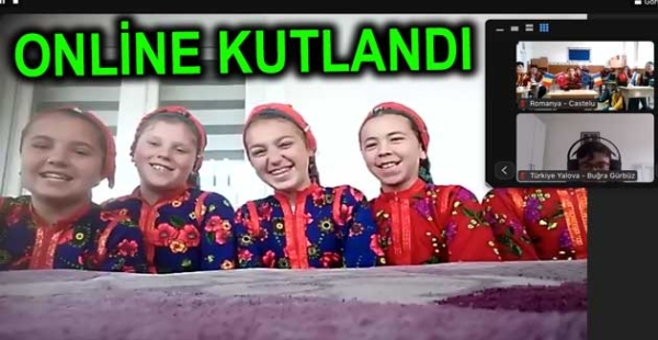 23 NİSANI İNTERNETTEN KUTLADILAR