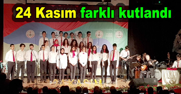 24 Kasım farklı kutlandı
