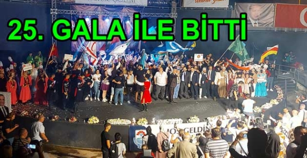 25. YAFEM ŞÖLENİ GALA İLE BİTTİ