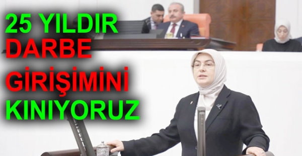 ​28 ŞUBAT DARBE GİRİŞİMİNİ KINIYORUM