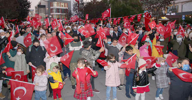 29 Ekim Yalova da kutlandı