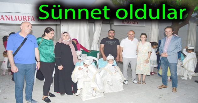 32 çocuk sünnet oldu