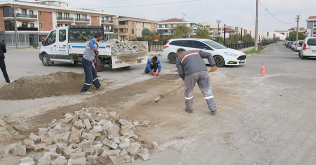 ​400 metre kanal yapıldı