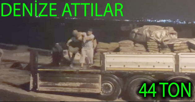 ​44 TON KAÇAK MİDYE ELE GEÇTİ