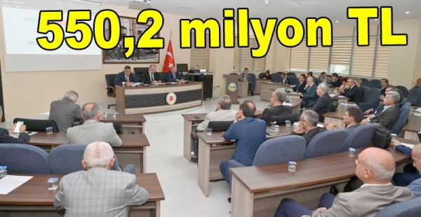 550 MİLYON LİRA YATIRIM YAPILDI