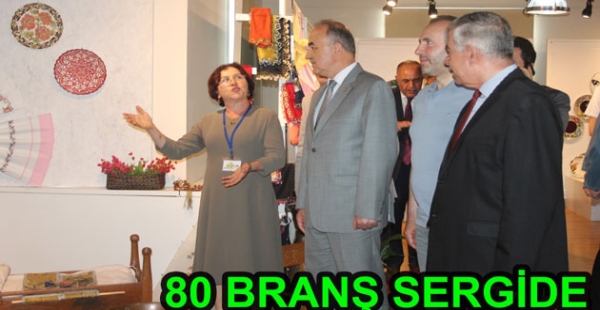 ​80 BRANŞ SERGİLENİYOR