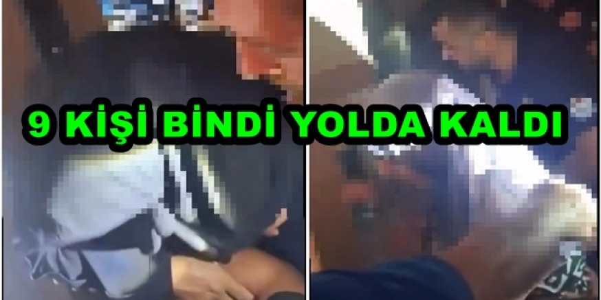 9 KİŞİ ASANSÖRDE MAHSUR KALDI
