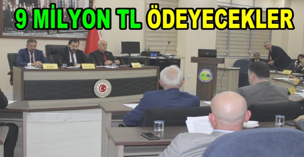 9 MİLYON LİRALIK MAKİNA ARAÇ ALACAKLAR
