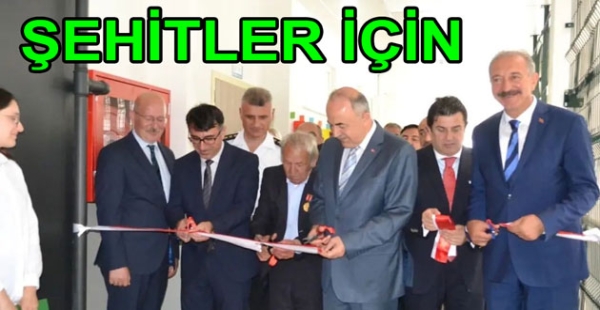 ADNAN MENDERES A.M.L’DE  ŞEHİT KÜTÜPHANESİ AÇILDI