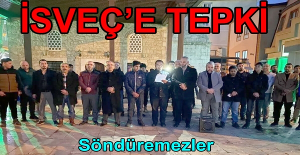 AGD YALOVA’DAN KUR’AN YAKILMASINA TEPKİ