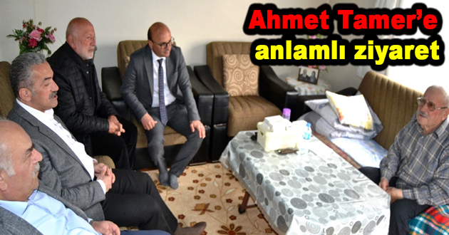 Ahmet Tamer’e anlamlı ziyaret