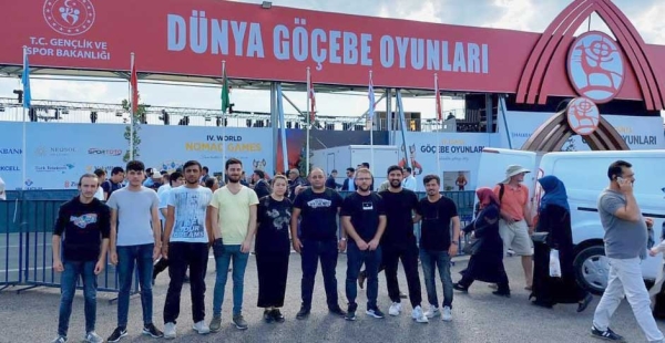 ​AK GENÇLER GÖÇEBE OYUNLARINA GİTTİ