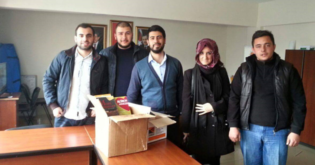 AK GENÇLERDEN SİİRT'E EĞİTİM YARDIMI