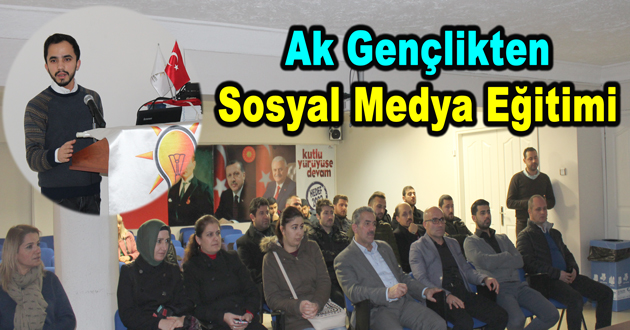 Ak Gençlikten Sosyal Medya Eğitimi