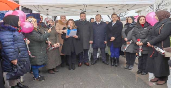 Ak kadınlar Yalova da açıkladı