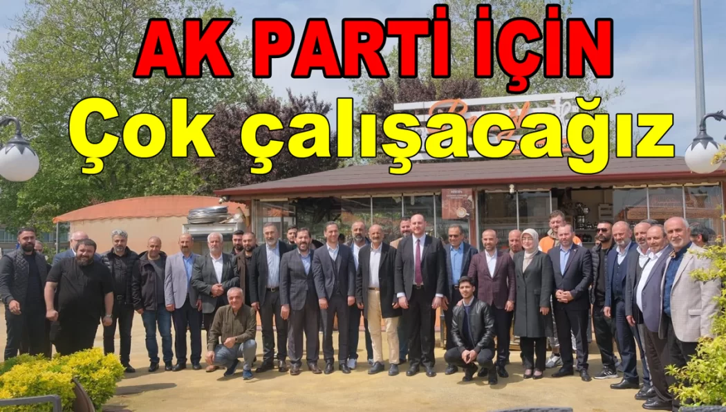 AK PARTİ ADAYLARI VATANDAŞLA BULUŞUYOR