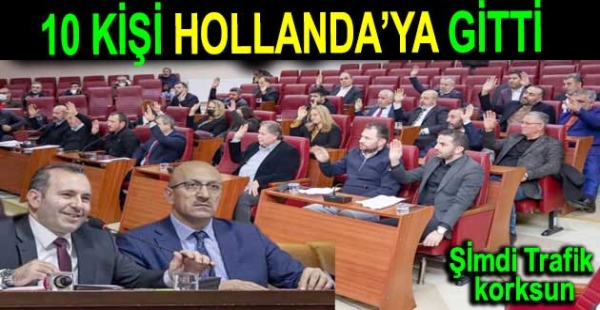 AK PARTİ CHP HOLLANDAYA GİTTİ