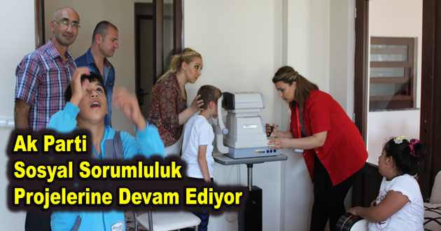 Ak Parti Sosyal Sorumluluk Projelerine Devam Ediyor