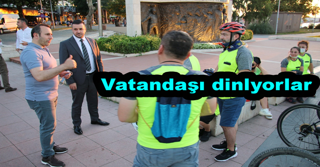 Ak Parti vatandaşı dinliyor