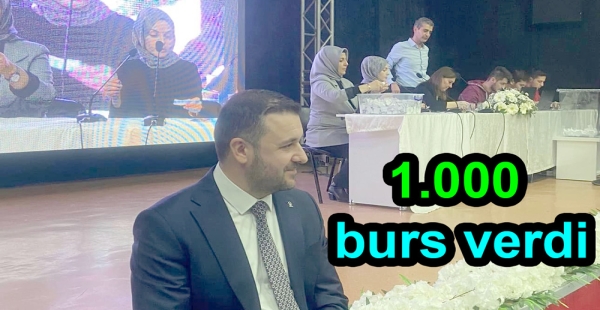 AK PARTİ YALOVA 1000 BURS VERDİ