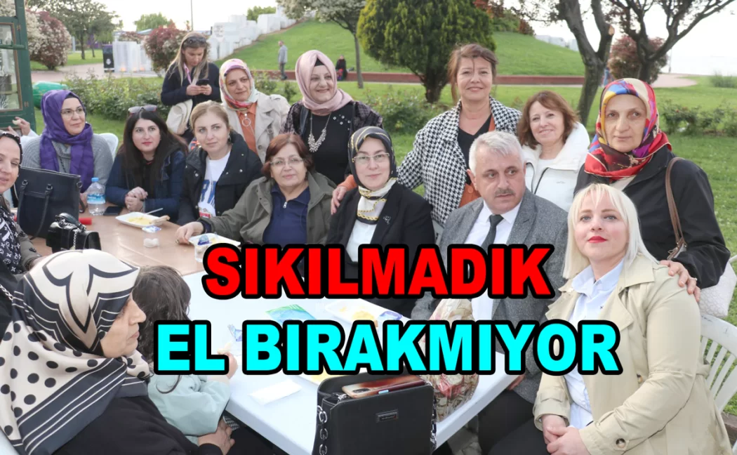 AK PARTİ YALOVA DA TAM KADRO SAHADA