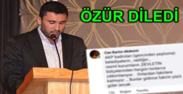 AK PARTİDEN AFFIMI İSTERİM