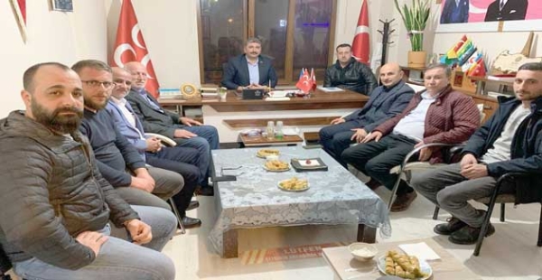 AK PARTİ’DEN MHP’YE ZİYARET