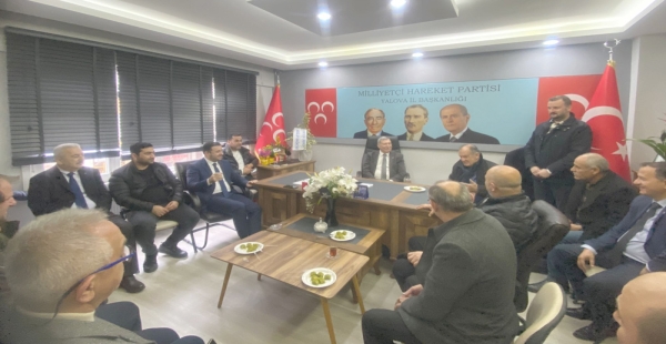 AK PARTİDEN MHP'YE ZİYERET