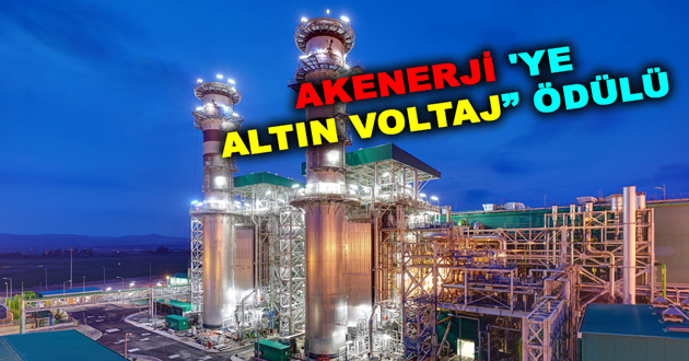 AKENERJİ 'YE ALTIN VOLTAJ ÖDÜLÜ
