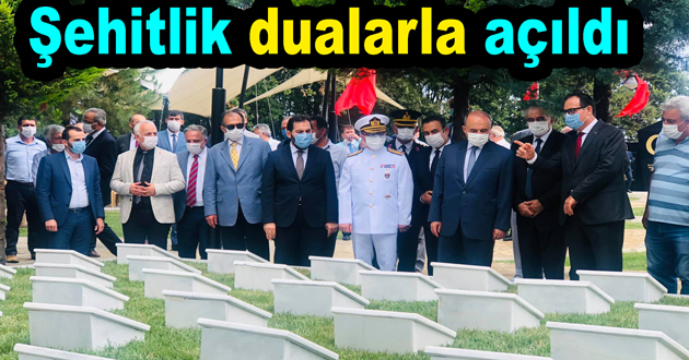 Akköy Şehitliği 15 Temmuzda açıldı