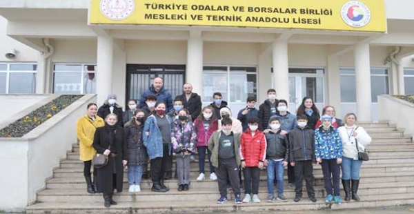 AKKÖYLÜ ÖĞRENCİLER TOBB LİSESİNDE