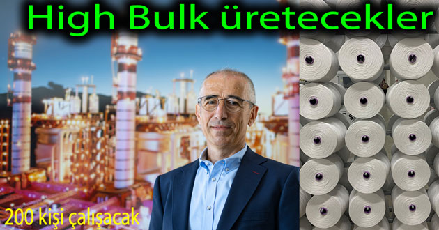 Aksa 200 kişinin çalışacağı iplik üretti