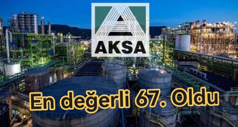 AKSA AKRİLİK 67. SIRADA