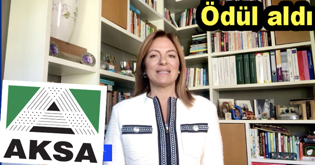 Aksa Akrilik ödüllendirildi