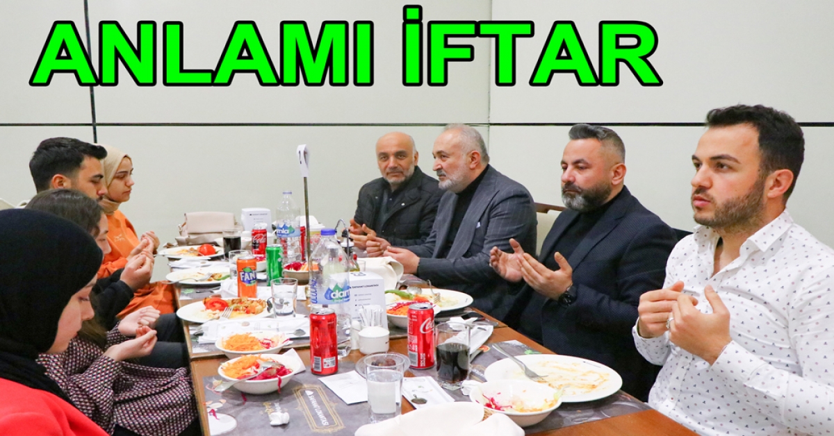 ALİ MURAT SİLPAGAR ‘DAN ANLAMLI İFTAR