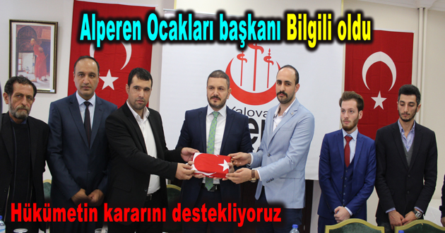 Alperen Ocakları başkanı Bilgili oldu