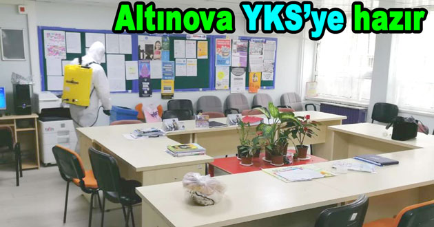 Altınova’ a okullar YKS’ye hazır