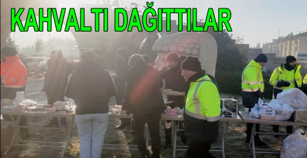 ALTINOVA ADIYAMAN’DA KAHVALTI DAĞITTI
