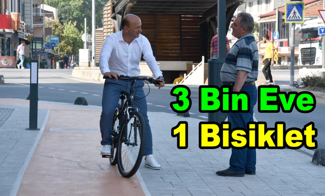 ALTINOVA DA 3 BİN BİSİKLET DAĞITILACAK