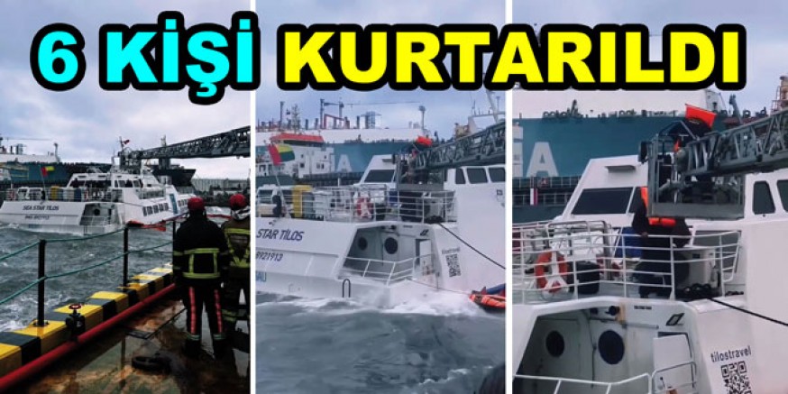 ALTINOVA'DA GEMİDE CAN PAZARI YAŞANDI