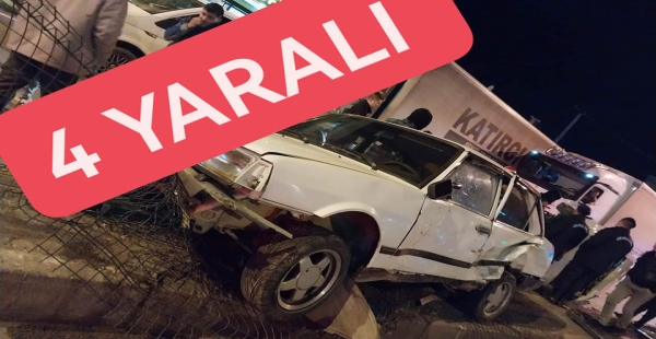 ALTINOVA DA KAZA 4 YARALI