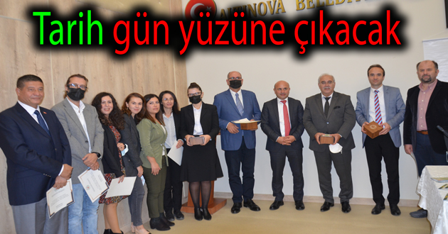 Altınova da tarihi gün yüzüne çıkartacağız